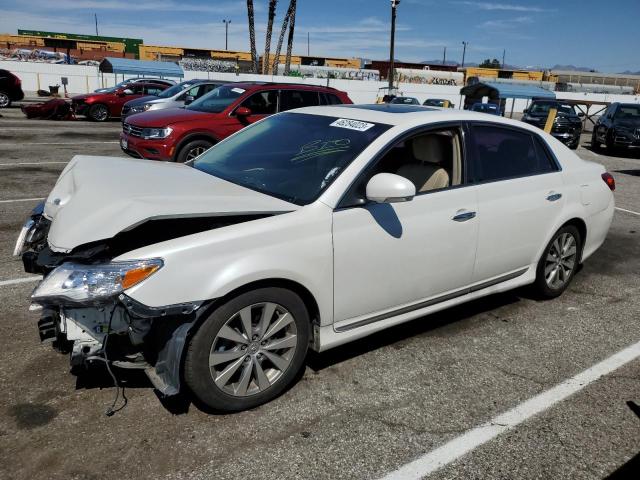 4T1BK3DB9BU380639 - 2011 TOYOTA AVALON BASE WHITE photo 1