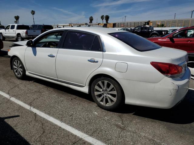 4T1BK3DB9BU380639 - 2011 TOYOTA AVALON BASE WHITE photo 2