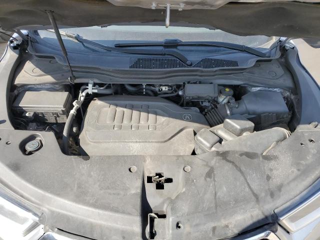 5J8YD4H34JL010321 - 2018 ACURA MDX SILVER photo 12