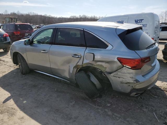 5J8YD4H34JL010321 - 2018 ACURA MDX SILVER photo 2