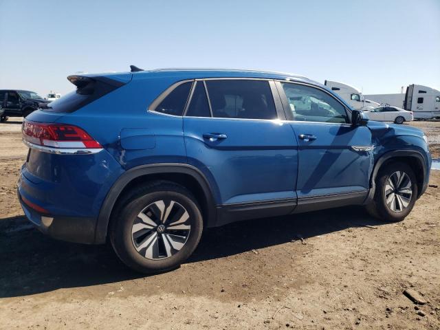 1V2DE2CAXSC209782 - 2025 VOLKSWAGEN ATLAS CROS SE BLUE photo 3