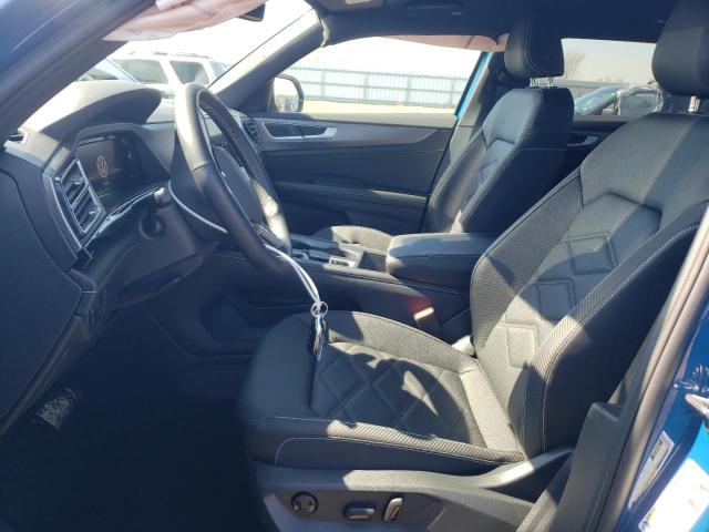 1V2DE2CAXSC209782 - 2025 VOLKSWAGEN ATLAS CROS SE BLUE photo 7