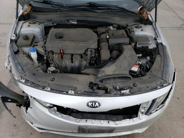 5XXGT4L33KG278136 - 2019 KIA OPTIMA LX SILVER photo 11