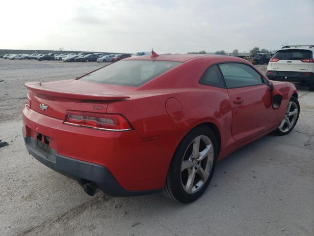 2G1FB1E31E9150296 - 2014 CHEVROLET CAMARO LT RED photo 3