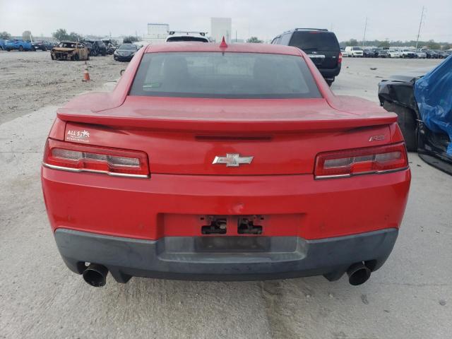 2G1FB1E31E9150296 - 2014 CHEVROLET CAMARO LT RED photo 6