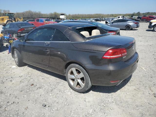 WVWFW7AH8CV008327 - 2012 VOLKSWAGEN EOS LUX 棕色 照片 2