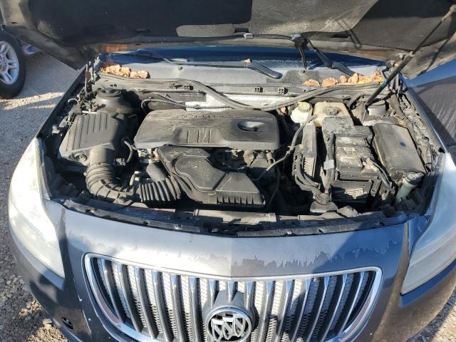 W04GN5EC1B1143997 - 2011 BUICK REGAL CXL GRAY photo 11