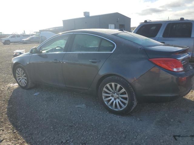 W04GN5EC1B1143997 - 2011 BUICK REGAL CXL GRAY photo 2