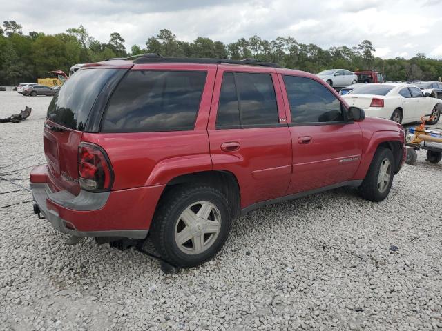 1GNDS13S122247718 - 2002 CHEVROLET TRAILBLAZE RED photo 3