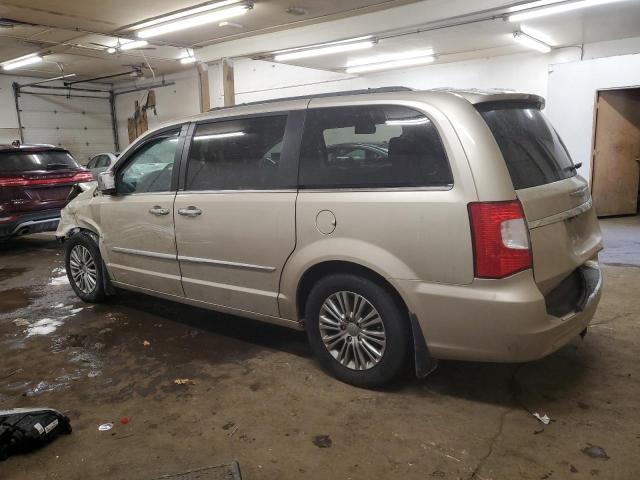 2C4RC1CG3DR819612 - 2013 CHRYSLER TOWN & COU TOURING L GOLD photo 2