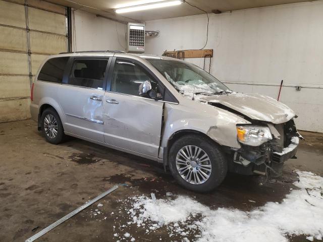 2C4RC1CG3DR819612 - 2013 CHRYSLER TOWN & COU TOURING L GOLD photo 4