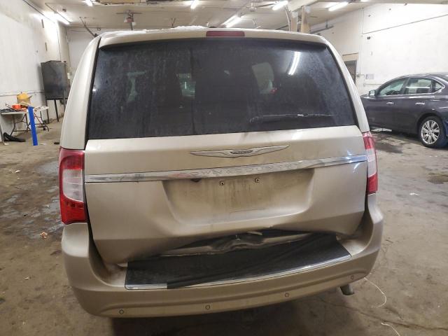 2C4RC1CG3DR819612 - 2013 CHRYSLER TOWN & COU TOURING L GOLD photo 6