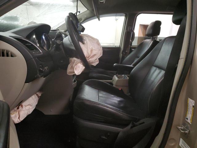 2C4RC1CG3DR819612 - 2013 CHRYSLER TOWN & COU TOURING L GOLD photo 7