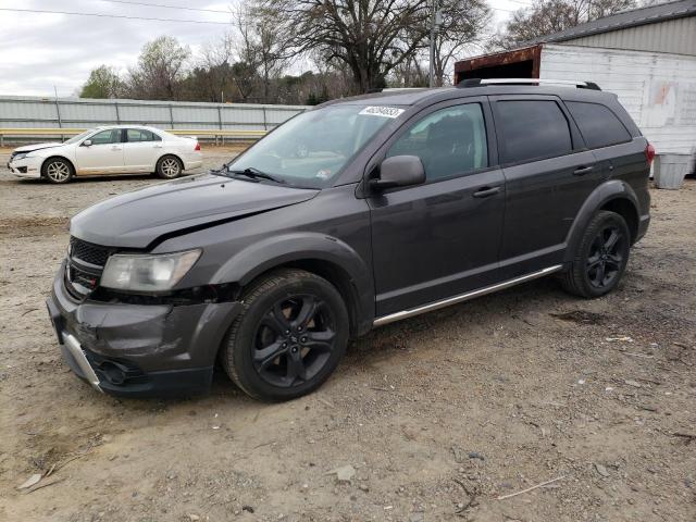 3C4PDDGG2JT387832 - 2018 DODGE JOURNEY CROSSROAD GRAY photo 1