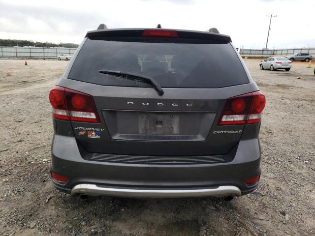 3C4PDDGG2JT387832 - 2018 DODGE JOURNEY CROSSROAD GRAY photo 6