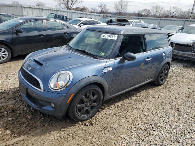 WMWMM3C53ATZ32995 - 2010 MINI COOPER S CLUBMAN BLUE photo 1