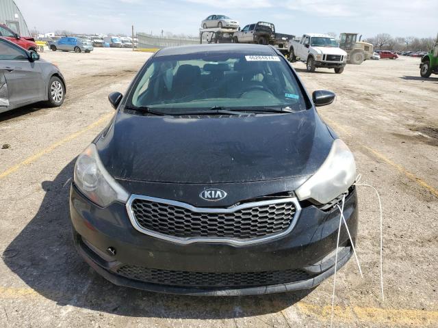 KNAFK4A61G5476279 - 2016 KIA FORTE LX BLACK photo 5