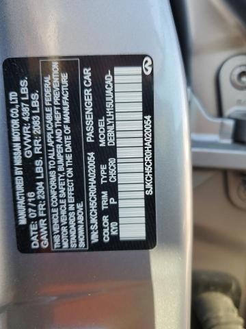 SJKCH5CR0HA020054 - 2017 INFINITI QX30 BASE 银色 照片 12