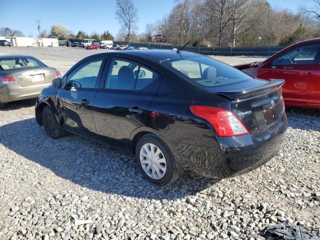 3N1CN7AP4EL865988 - 2014 NISSAN VERSA S BLACK photo 2