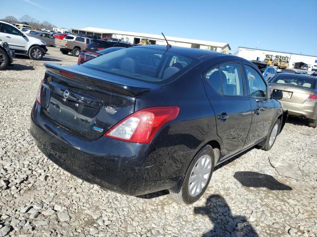 3N1CN7AP4EL865988 - 2014 NISSAN VERSA S BLACK photo 3