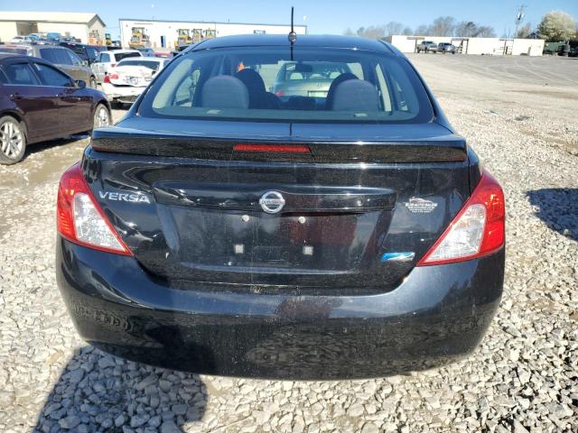 3N1CN7AP4EL865988 - 2014 NISSAN VERSA S BLACK photo 6