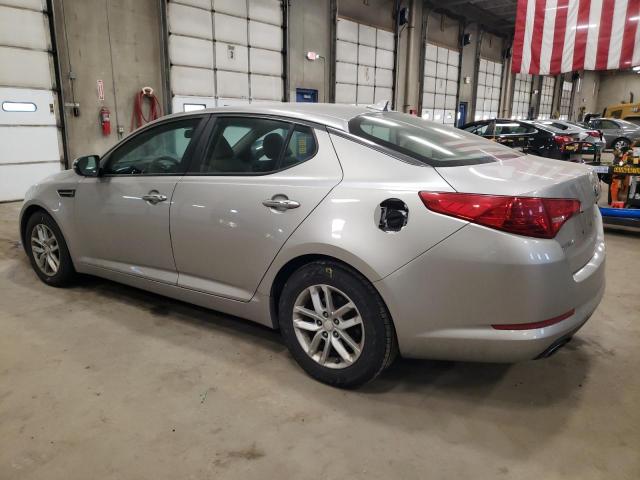 5XXGM4A72DG210724 - 2013 KIA OPTIMA LX SILVER photo 2