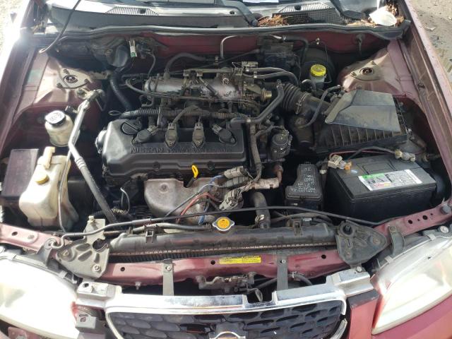 3N1CB51D51L423301 - 2001 NISSAN SENTRA XE RED photo 11