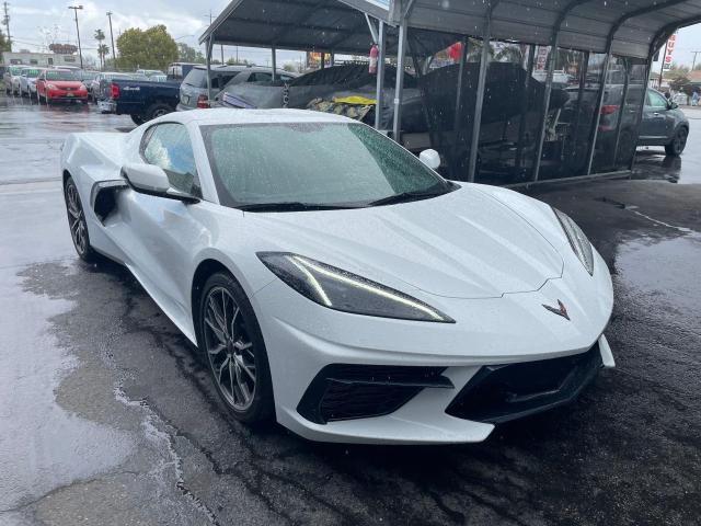 1G1YA2D49P5124587 - 2023 CHEVROLET CORVETTE STINGRAY 1LT WHITE photo 1