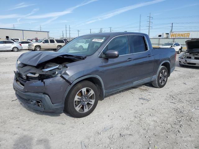 5FPYK2F51JB000126 - 2018 HONDA RIDGELINE RTL GRAY photo 1