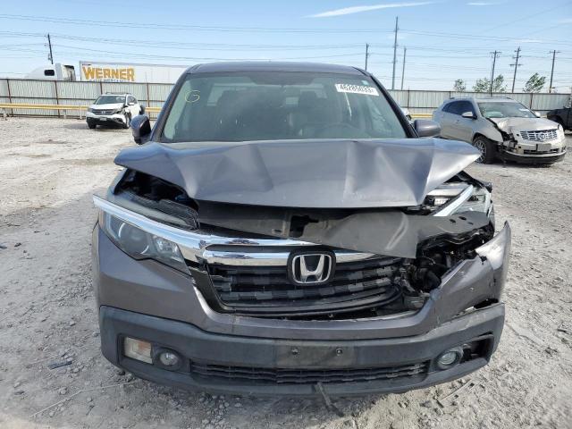 5FPYK2F51JB000126 - 2018 HONDA RIDGELINE RTL GRAY photo 5