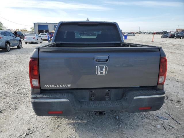 5FPYK2F51JB000126 - 2018 HONDA RIDGELINE RTL GRAY photo 6