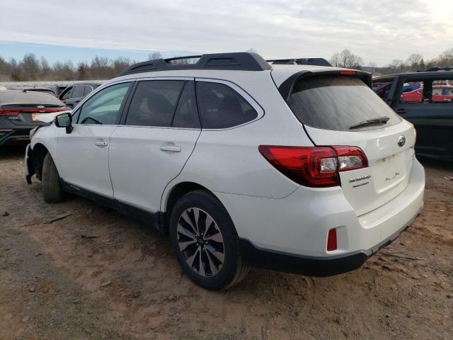 4S4BSENC2F3265332 - 2015 SUBARU OUTBACK 3.6R LIMITED WHITE photo 2