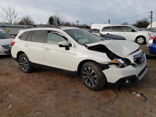 4S4BSENC2F3265332 - 2015 SUBARU OUTBACK 3.6R LIMITED WHITE photo 4