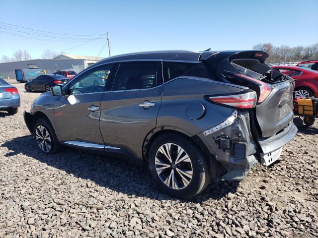 5N1AZ2MH6JN125932 - 2018 NISSAN MURANO S GRAY photo 2