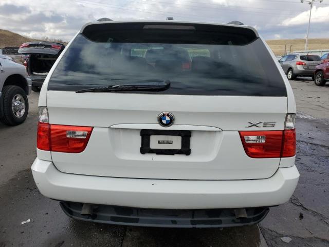 5UXFA13554LU40237 - 2004 BMW X5 3.0I WHITE photo 6