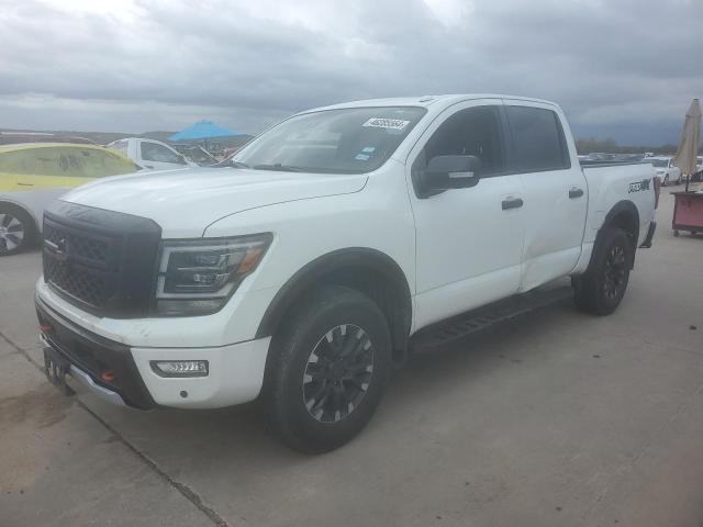 1N6AA1EDXLN509679 - 2020 NISSAN TITAN SV WHITE photo 1