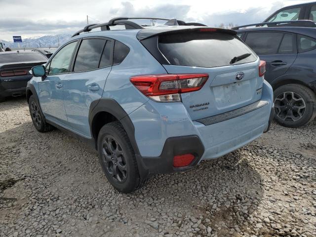 JF2GTHSC9MH295281 - 2021 SUBARU CROSSTREK SPORT BLUE photo 2