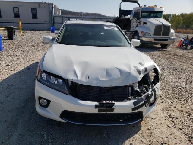 1HGCT1B81EA001366 - 2014 HONDA ACCORD EXL WHITE photo 5