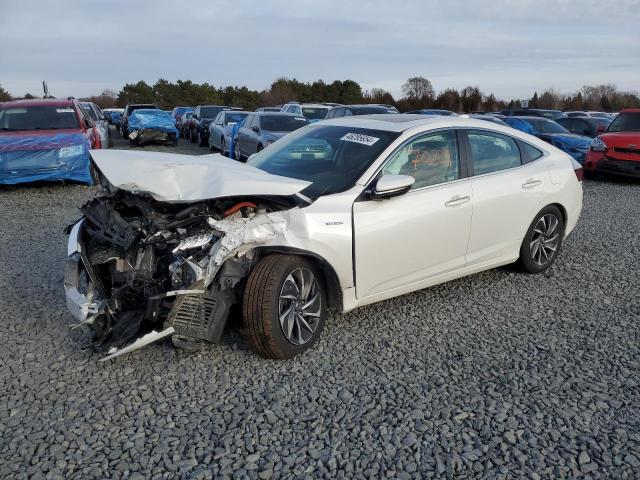 19XZE4F93KE008593 - 2019 HONDA INSIGHT TOURING WHITE photo 1