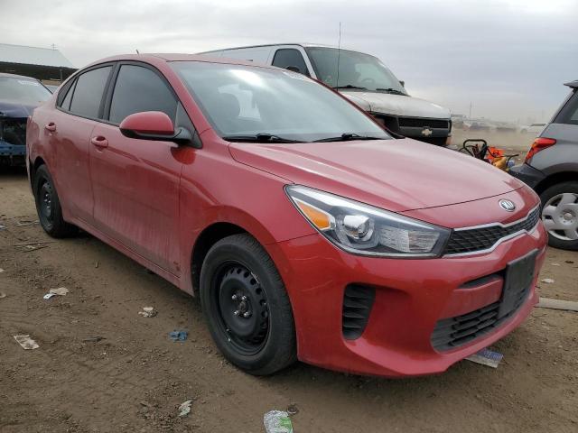 3KPA24AD1LE303310 - 2020 KIA RIO LX RED photo 4