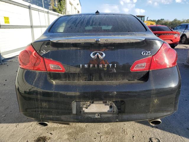 JN1DV6AP9BM602931 - 2011 INFINITI G25 BASE BLACK photo 6