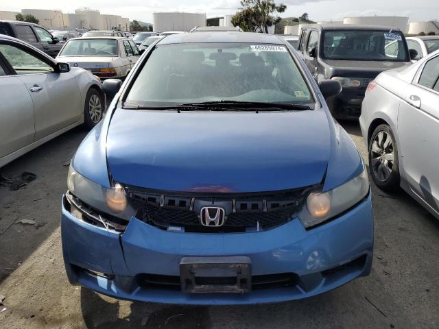 2HGFA1F38AH505135 - 2010 HONDA CIVIC VP BLUE photo 5