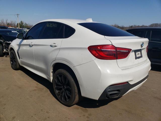 5UXKU2C5XJ0X49355 - 2018 BMW X6 XDRIVE35I WHITE photo 2