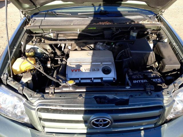 JTEDP21A140019609 - 2004 TOYOTA HIGHLANDER BASE Жасыл фото 12