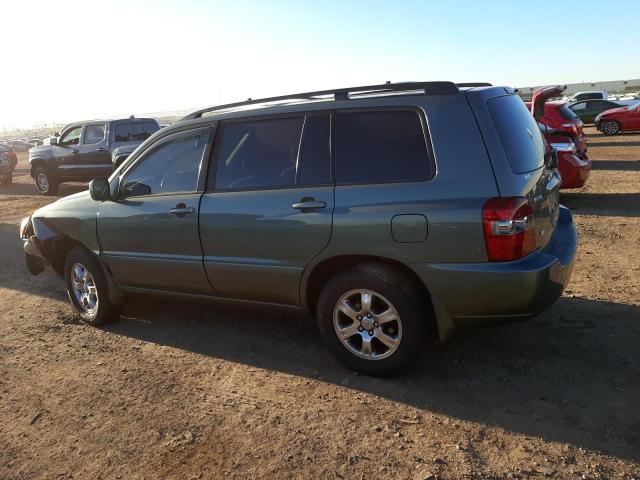 JTEDP21A140019609 - 2004 TOYOTA HIGHLANDER BASE Жасыл фото 2