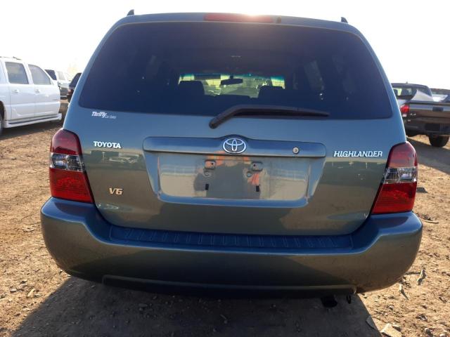 JTEDP21A140019609 - 2004 TOYOTA HIGHLANDER BASE Жасыл фото 6