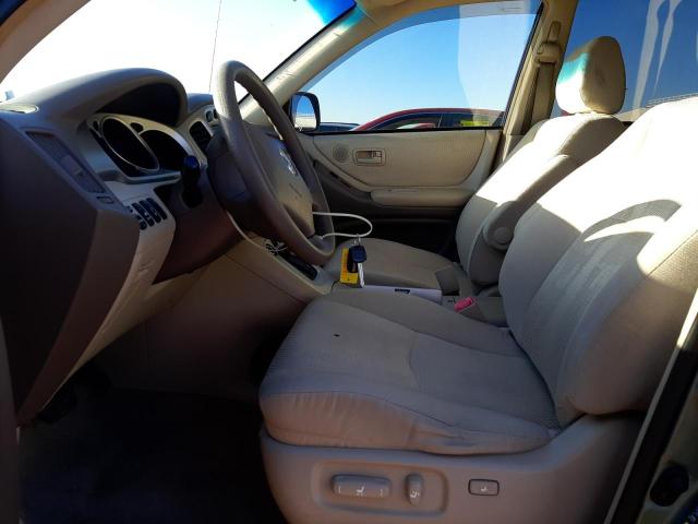 JTEDP21A140019609 - 2004 TOYOTA HIGHLANDER BASE Жасыл фото 7