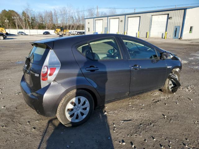 JTDKDTB30E1077636 - 2014 TOYOTA PRIUS C GRAY photo 3