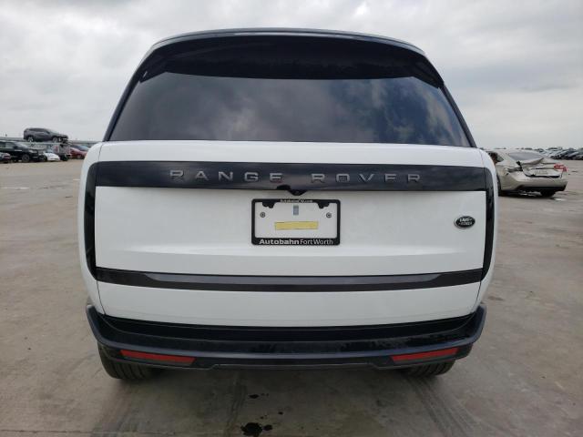 SALK1BE70PA027008 - 2023 LAND ROVER RANGE ROVE AUTOBIOGRAPHY WHITE photo 6