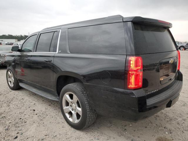 1GNSCHKC2GR392496 - 2016 CHEVROLET SUBURBAN C1500 LT BLACK photo 2